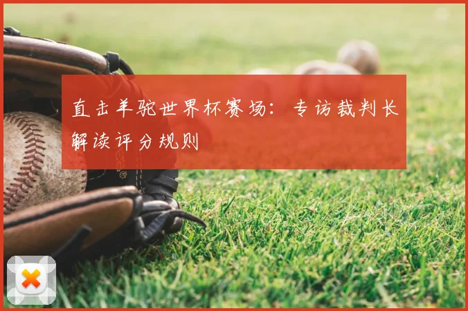 直击羊驼世界杯赛场:专访裁判长解读评分规则
